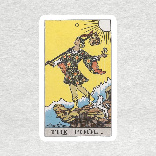 The Fool, Raider Waite tarot, Divination Tarot by snowshade